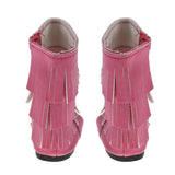 Maxbell Fashion Fuchsia Boots Shoes for Girl Doll