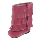 Maxbell Fashion Fuchsia Boots Shoes for Girl Doll