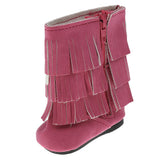 Maxbell Fashion Fuchsia Boots Shoes for Girl Doll