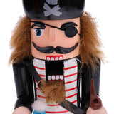 Maxbell Nutcracker Pirate Wooden Statue 25cm Height
