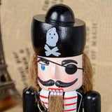 Maxbell Nutcracker Pirate Wooden Statue 25cm Height