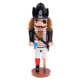 Maxbell Nutcracker Pirate Wooden Statue 25cm Height