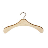 Maxbell 4x10pcs Wooden Clothes Hanger Metal Hook for 1/3  BJD Dolls