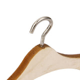 Maxbell 4x10pcs Wooden Clothes Hanger Metal Hook for 1/3  BJD Dolls