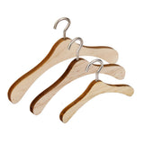 Maxbell 10x10pcs Wooden Clothes Hanger for 1/4  BJD Dolls