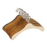 Maxbell 10x10pcs Wooden Clothes Hanger for 1/4  BJD Dolls