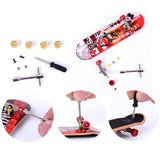 1Pc Mini Skateboard Finger Board Skate Boarding Kit Toy