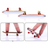 1Pc Mini Skateboard Finger Board Skate Boarding Kit Toy