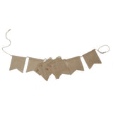 Maxbell 3Yards Vintage Blank Hessian Burlap Bunting Banner Wedding Party Banner