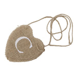 Maxbell Cards Hessian Bunting Banner Heart Rustic Wedding Decor