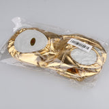 Maxbell 2xWomen Girl Gold Ballet Pointe Gymnastics Leather Dance Shoes 37