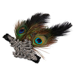 Maxbell Peacock Feather Headband Costume Party Head Piece Hair Band