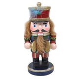 Maxbell Nutcracker Fat Man with Cymbal Wooden Statue 25cm