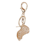 Maxbell Gold High Heel Shoe Charm Keyring Keychain