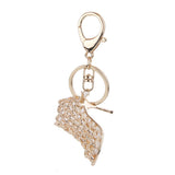 Maxbell Gold High Heel Shoe Charm Keyring Keychain