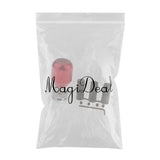 Maxbell Universal Aluminum Alloy Car Gear Stick Shift Knob - Rose Red