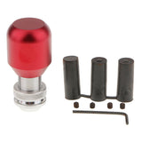 Maxbell Universal Aluminum Alloy Car Gear Stick Shift Knob - Rose Red