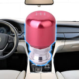 Maxbell Universal Aluminum Alloy Car Gear Stick Shift Knob - Rose Red