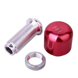 Maxbell Universal Aluminum Alloy Car Gear Stick Shift Knob - Rose Red