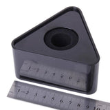 Maxbell 2pcs ABS Injection Molding Square + Triangular Microphone Station