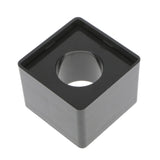 Maxbell ABS Injection Molding Square Microphone Station -Black