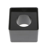 Maxbell ABS Injection Molding Square Microphone Station -Black