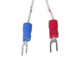 22x100mm Spade K-Type Thermocouple Sensor Probe  3m