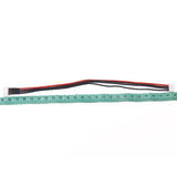 Maxbell 10 JST-XH 3S Lipo Balance Wire Extension Lead 22cm+10 Blk Nylon cable tie