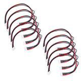 Maxbell 10pcs JST-XH 3S Lipo Balance Wire Extension Lead - 22cm
