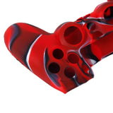 Maxbell Camo Silicone Protective Skin Case Cover for Sony PlayStation 4 PS4 Controller - Red with Black - Aladdin Shoppers