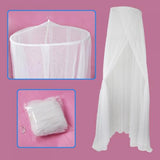 Maxbell Baby Mosquito Net Baby Toddler Bed Crib Canopy Netting White