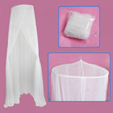 Maxbell Baby Mosquito Net Baby Toddler Bed Crib Canopy Netting White