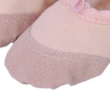 Maxbell New Pink Canvas Ballet Shoes Toddler Girls US Size 8# (5 2/3 Inch)