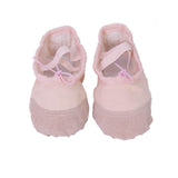 Maxbell New Pink Canvas Ballet Shoes Toddler Girls US Size 8# (5 2/3 Inch)