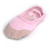 Maxbell New Pink Canvas Ballet Shoes Toddler Girls Size 10 1/2# (6 1/2 Inch)