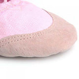 Maxbell New Pink Canvas Ballet Shoes Toddler Girls Size 10 1/2# (6 1/2 Inch)