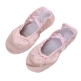Maxbell New Pink Canvas Ballet Shoes Toddler Girls US Size 12# 8 Inch