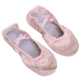 Maxbell New Pink Canvas Ballet Shoes Toddler Girls US Size 12# 8 Inch