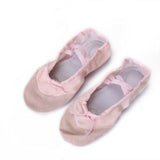 Maxbell New Pink Canvas Ballet Shoes Toddler Girls US Size 12# 8 Inch