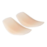 Maxbell 2pairs Women's Silicone Bra Straps Cushions Non-slip Shoulder Pads Nude + White