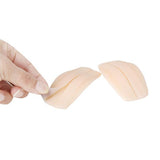 Maxbell 2pairs Women's Silicone Bra Straps Cushions Non-slip Shoulder Pads Nude + White