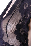 Maxbell 6023 Sexy Black Dancer Costume Lingerie body stocking
