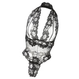 Maxbell 6023 Sexy Black Dancer Costume Lingerie body stocking