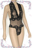 Maxbell 6023 Sexy Black Dancer Costume Lingerie body stocking