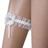 Maxbell White Lace Embellished Wedding Ring Pillow Cushion 15cmx15cm+1/12 Dollhouse Miniature Exterior Solid Wooden Door w/ Steeple Top+White Toss Garter With Ribbon - Wedding Party Supplies