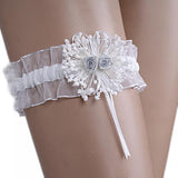 Maxbell White Lace Embellished Wedding Ring Pillow Cushion 15cmx15cm+1/12 Dollhouse Miniature Exterior Solid Wooden Door w/ Steeple Top+White Toss Garter With Ribbon - Wedding Party Supplies