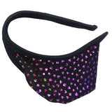 Maxbell Sexy C-string Thong Invisible Underwear Panty for Men - Black w/ Heart Patterns