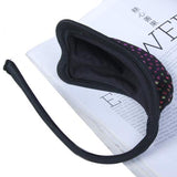 Maxbell Sexy C-string Thong Invisible Underwear Panty for Men - Black w/ Heart Patterns