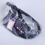 Maxbell Sexy C-string Thong Invisible Underwear Panty for Men - Black w/ Heart Patterns