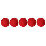 Maxbell 5 Pieces Red Foam Clown Nose Costume Party Fancy Dress Cosplay